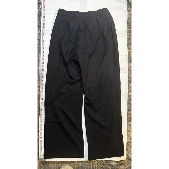 Hollister Women’s Ultra High-Rise Livvy Wide Leg Pants Black Size Small Regular - Picture 4 of 4